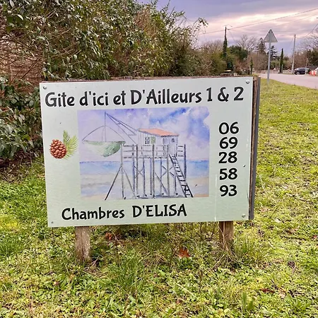 D'ici Et D'ailleurs 1 & 2 -famille Ou Groupe- Dependances Dans Propriete Proche Bordeaux Et Bassin Arcachon Prázdninový dům