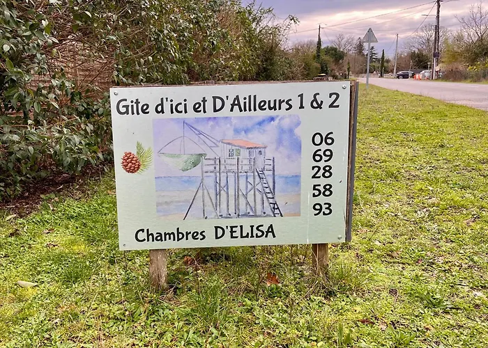 D'ici Et D'ailleurs 1 & 2 -famille Ou Groupe- Dependances Dans Propriete Proche Bordeaux Et Bassin Arcachon Prázdninový dům